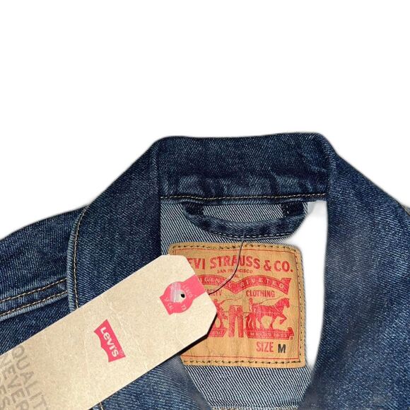 Levi's Type II Denim Trucker Jacket | Limited Levi's X Jo Koy Collab | Med | NWT - Picture 3 of 3